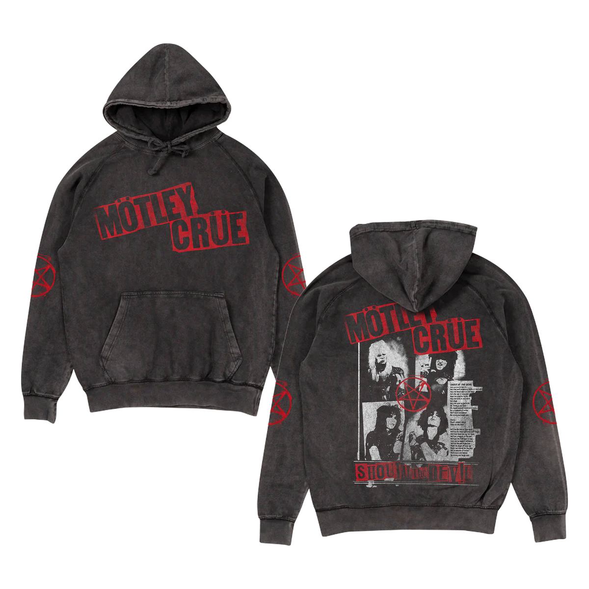 Shout At The Devil Hoodie – Motley Crue Store