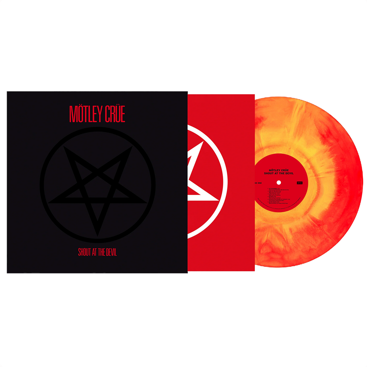 Shout At The Devil 40th Anniversary Limited Edition Opaque Galaxy