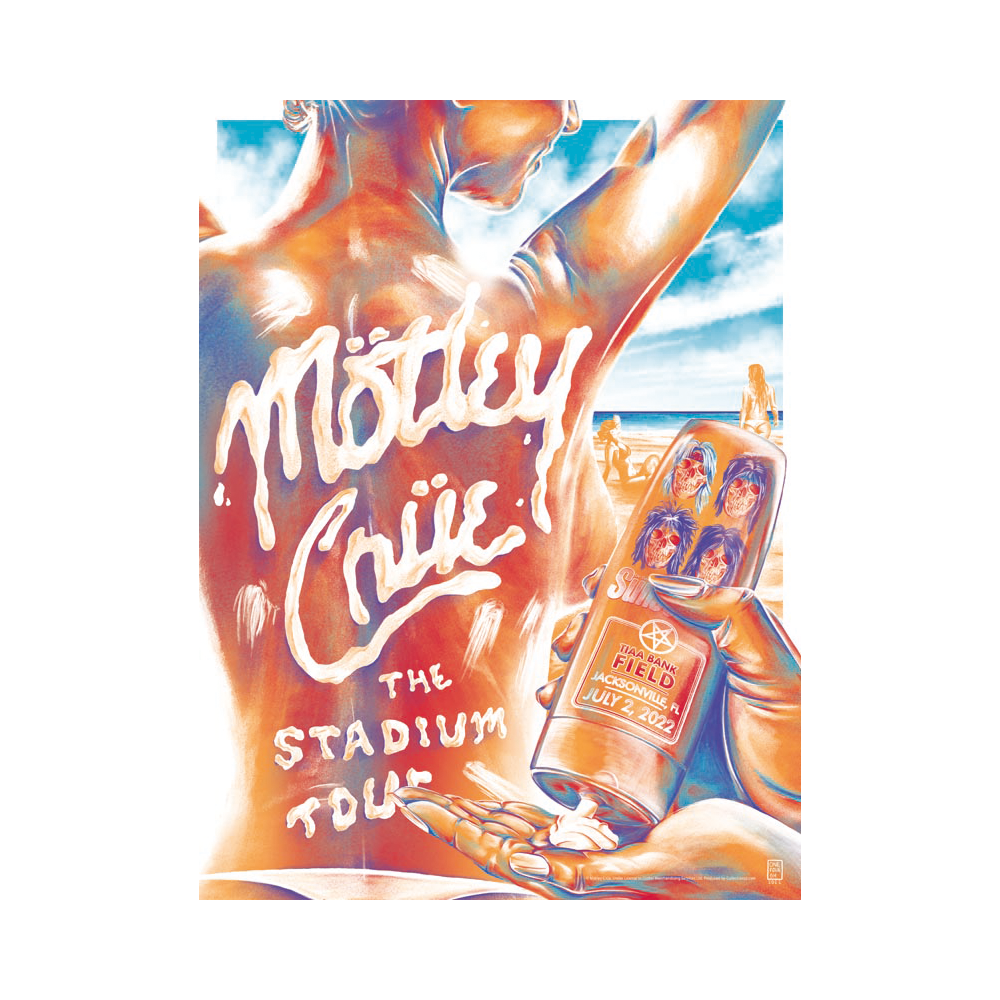 Jacksonville, FL Event Poster – Motley Crue Store