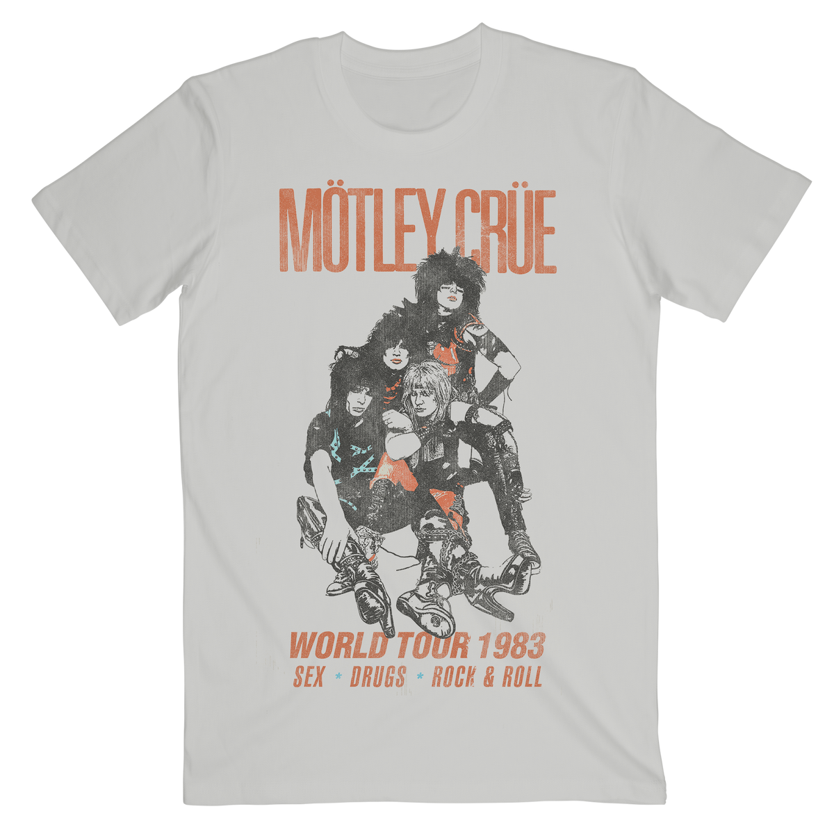 Vintage World Tour 1983 Tee – Motley Crue Store