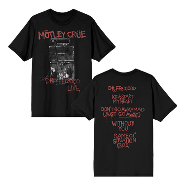 Dr. Feelgood Live Tee – Motley Crue Store
