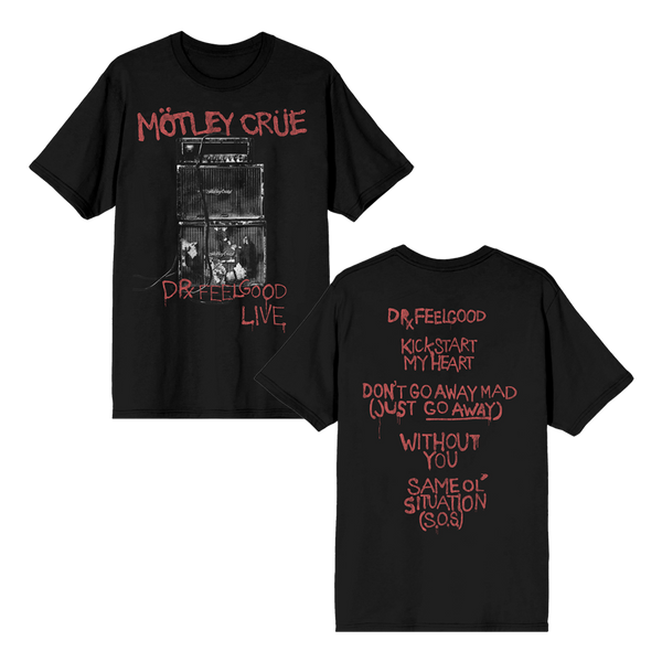 Dr. Feelgood Live Tee – Motley Crue Store