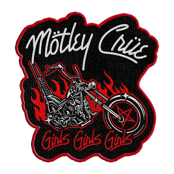 Girls Girls Girls Motorcycle Patch – Motley Crue Store