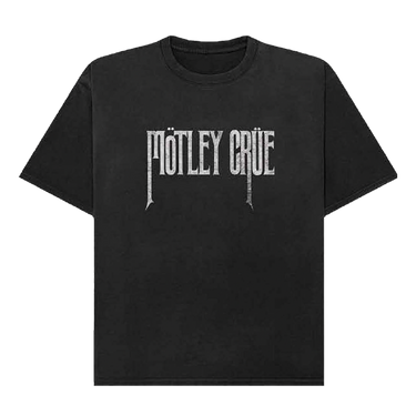 MÖTLEY CRÜE グラフィックTシャツ ブラック Amazon.com: Motley Crue T Shirt Black & White Shout Album Cover