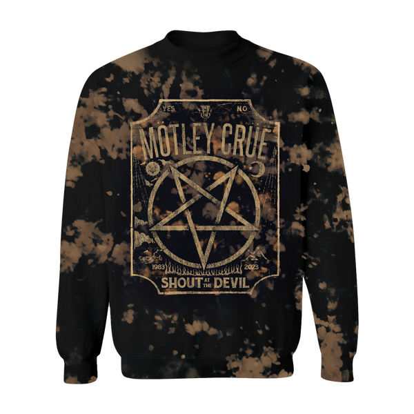 Mötley Crüe Graphic Hoodie | Aged Black | REPRESENT