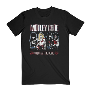 Shout at the Devil Black Tee