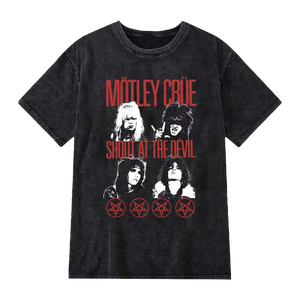 Shout At The Devil Mineral Wash Tee