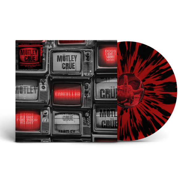 MÖTLEY CRÜE ゾーイトロープピクチャーディスク CANCELLED Mötley Crüe CANCELLED EP Collector's Zoetrope Picture Disc