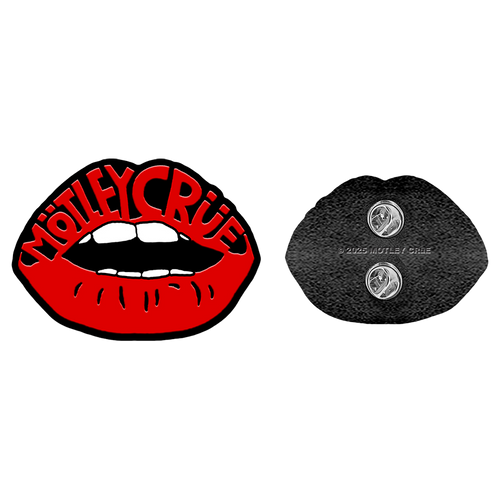 Mötley Lips Enamel Pin