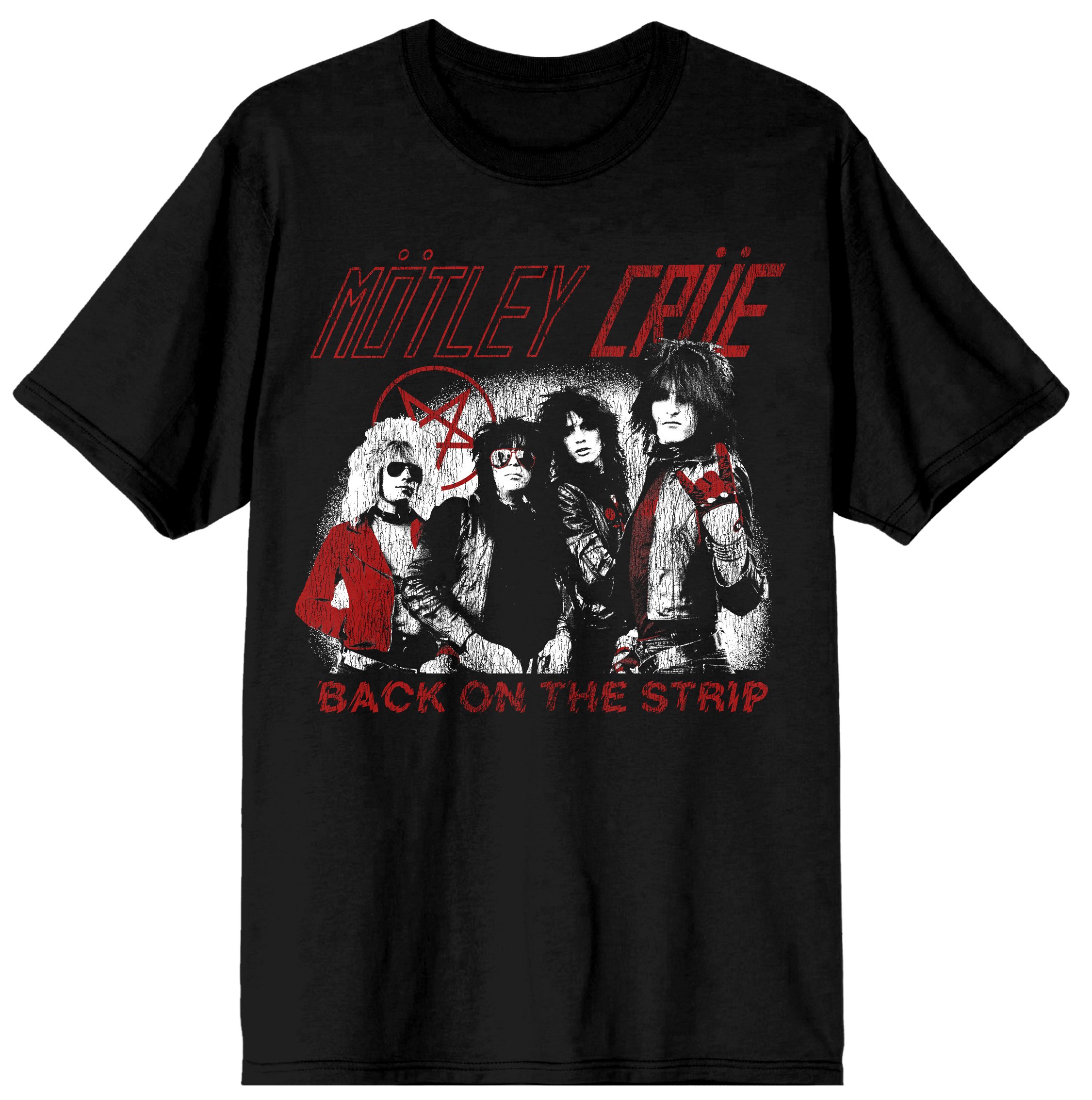 Back on the Strip Black Tee – Motley Crue Store