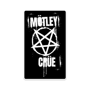 Mötley Crüe Pentagram Patch