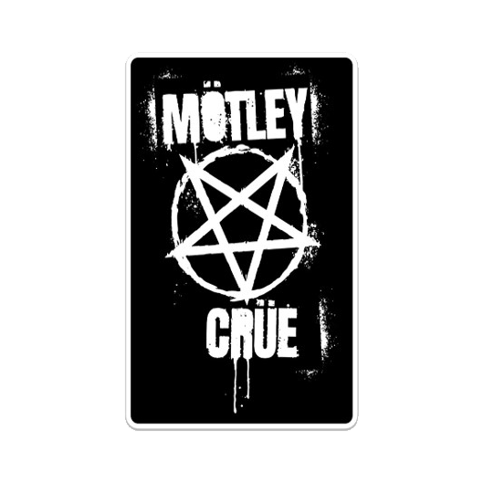 Mötley Crüe Pentagram Patch