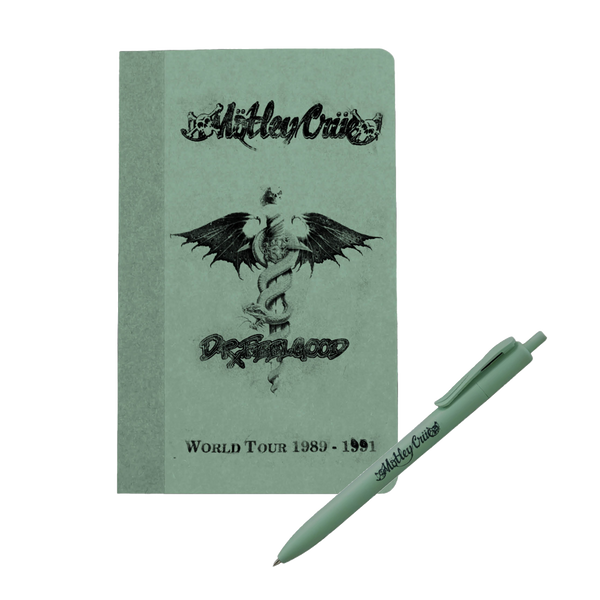 Dr. Feelgood Journal & Pen Set – Motley Crue Store