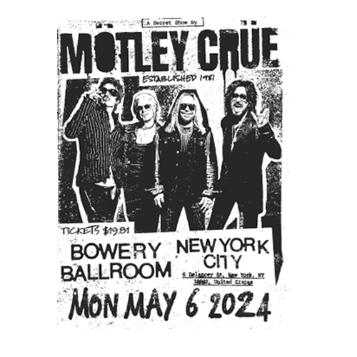 Limited Edition Bowery Ballroom Poster