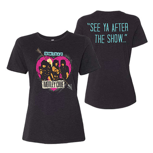 Motley crue tour shirt sales