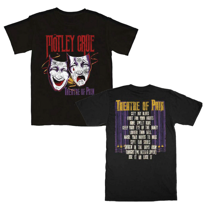 Theatre of Pain Vintage Tracklist Tee