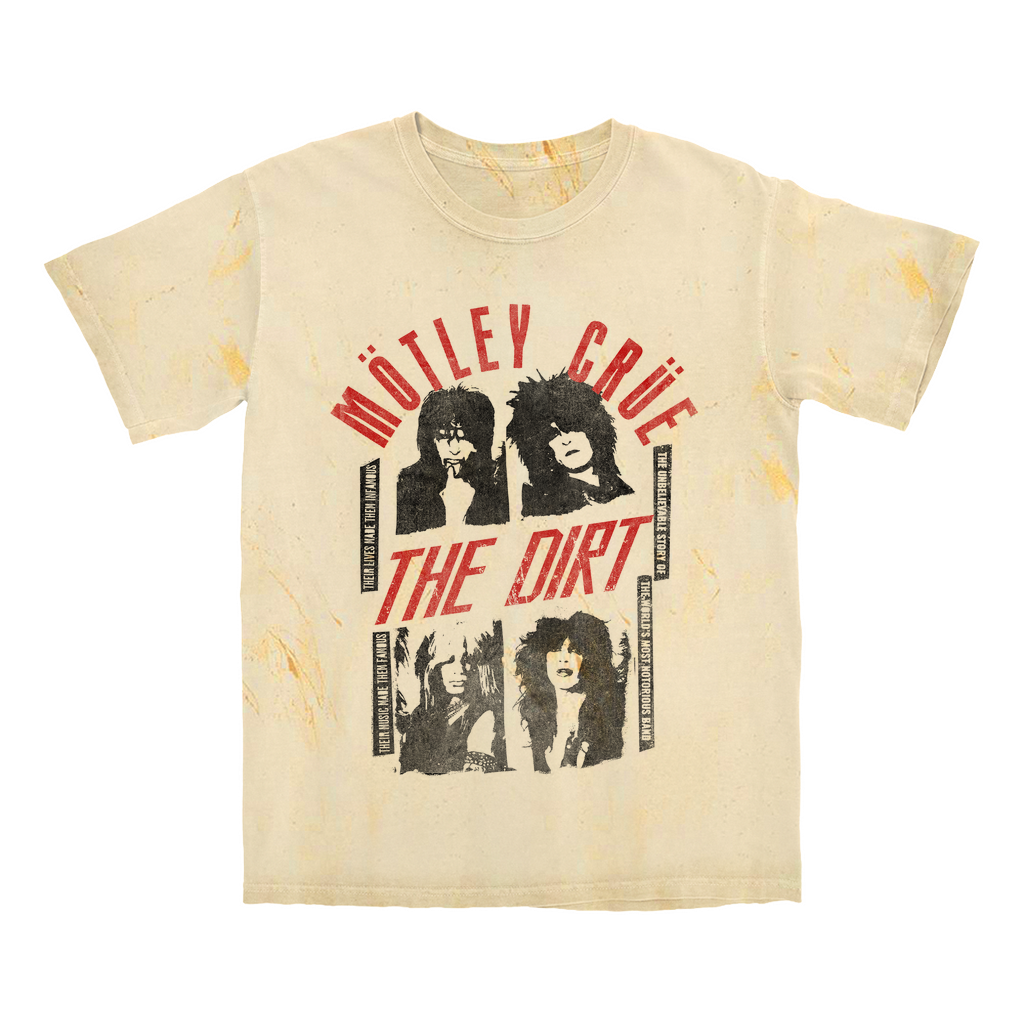 Motley Crue Dr. Feelgood Album Cover T-Shirt – Official Licensed Rock Band Tee, Unisex