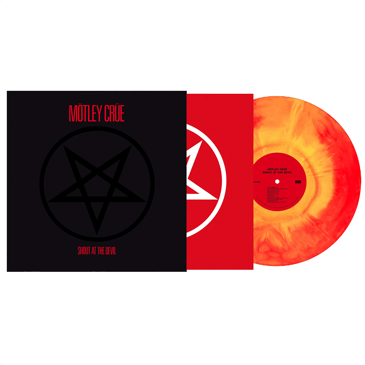 Shout At The Devil 40th Anniversary Limited Edition Opaque Galaxy