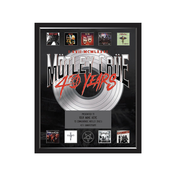 Mötley Crüe 40 Years 16