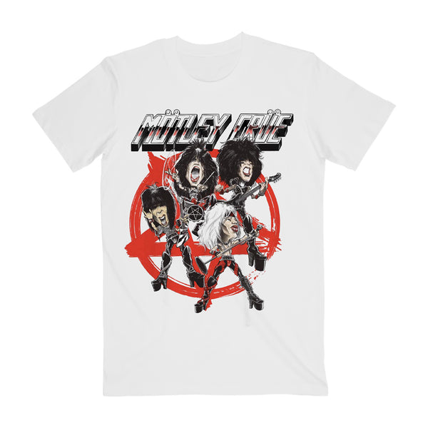 Live Band Tee – Motley Crue Store