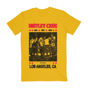 Live In LA Gold Tee