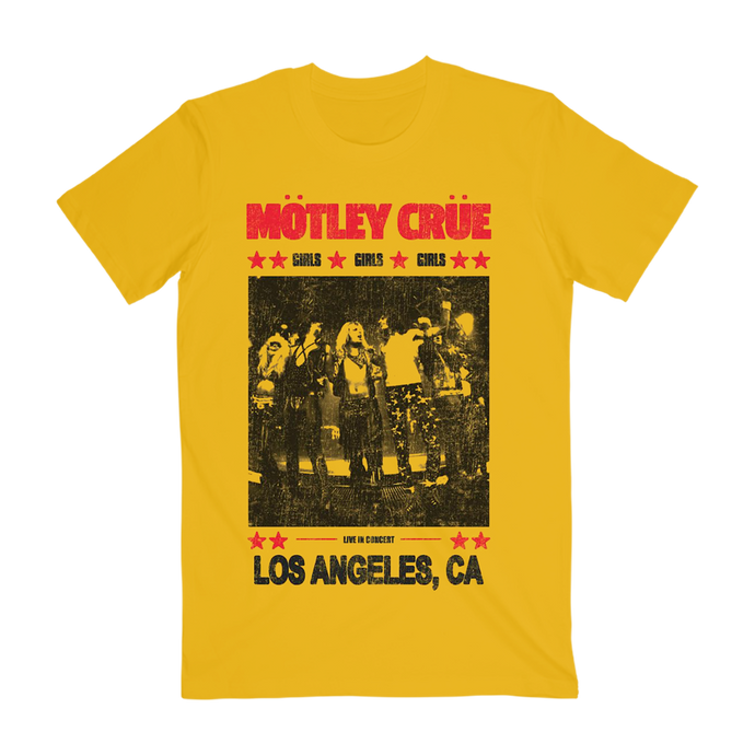 Live In LA Gold Tee