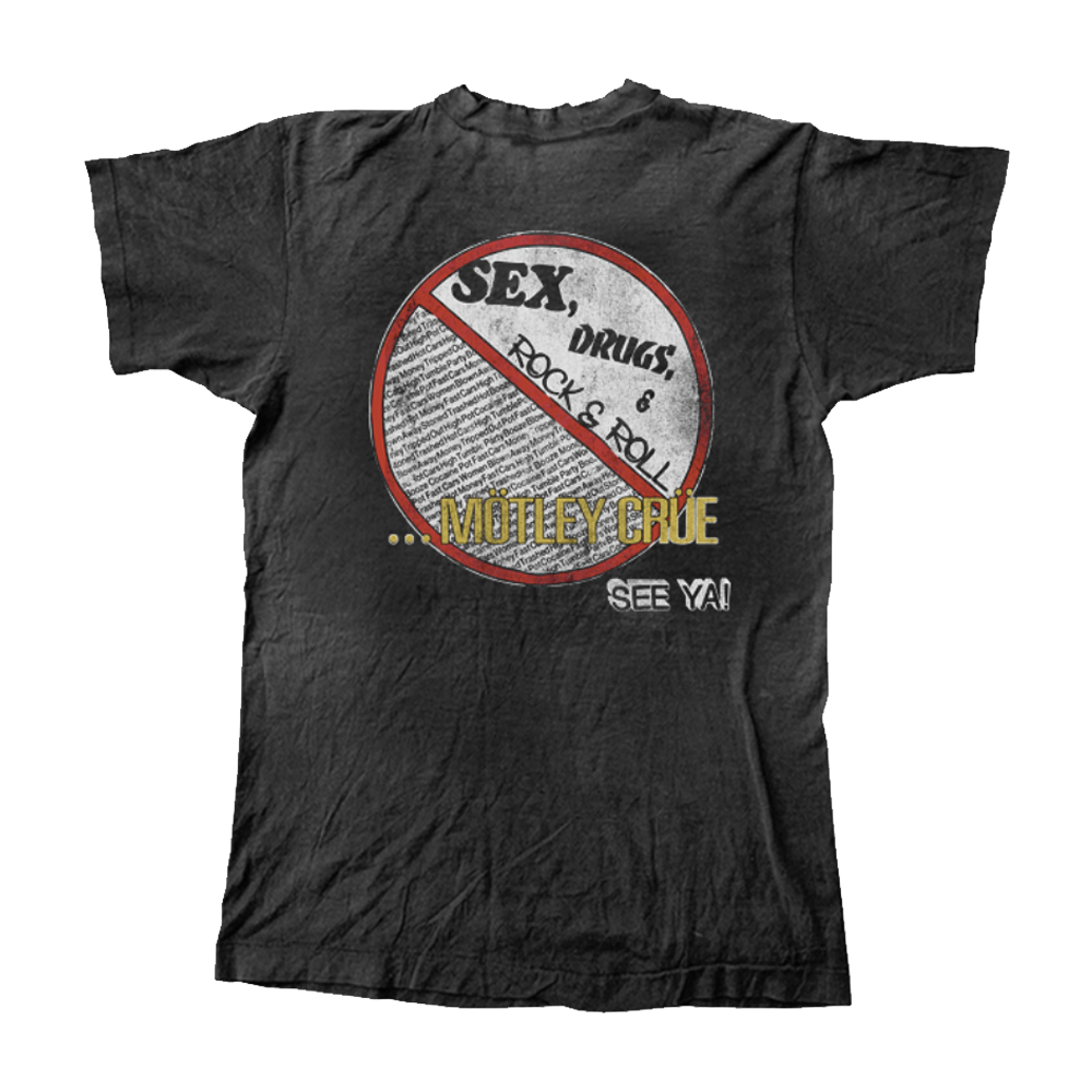 No Fun Tour 1984 Tee – Motley Crue Store No Fun Tour 1984 Tee – Motley Crue Store