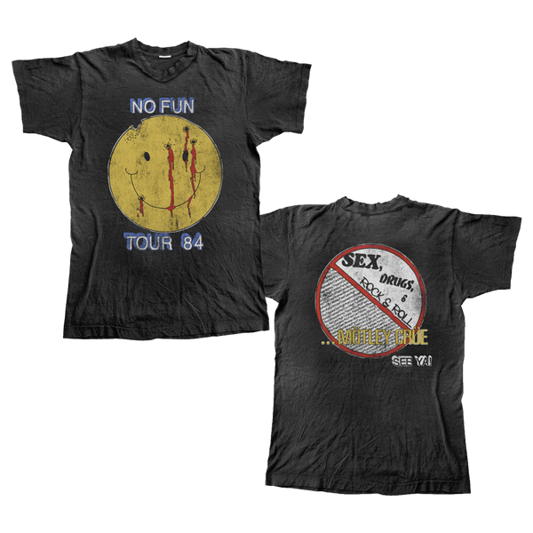 No Fun Tour 1984 Tee – Motley Crue Store