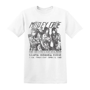 VINTAGE 83 SHOUT PHOTO TEE – Motley Crue Store